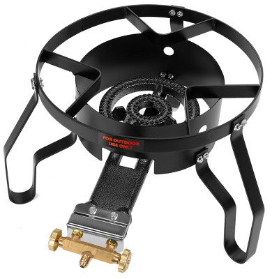 Barton 52QT Aluminum Turkey Fryer Steamer 80,000 BTU Cast Iron Burner Clam Bake Pot Large Capacity