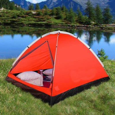 Leisure Sports 2-Person Dome Tent - 4' X 7' X 5', Red