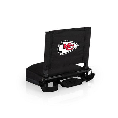 NFL Kansas City Chiefs Stadium Seat Cushion With Back Support