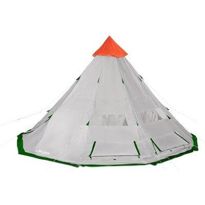 Tahoe Gear Bighorn XL 18 X 18 Feet 12 Person Waterproof Cone Shape Camping Tent