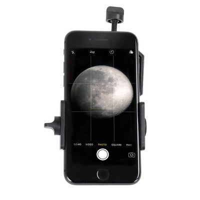 Celestron PowerSeeker 114EQ Telescope With Basic Smartphone Adapter - Black