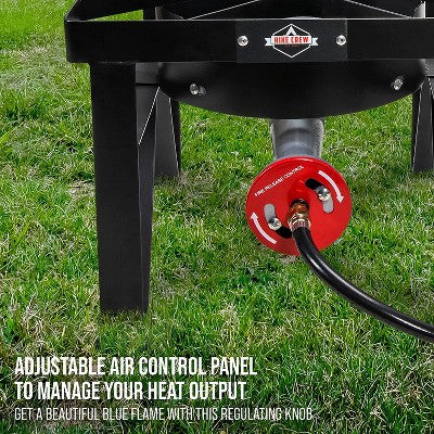 Hike Crew Single-Burner Camping Stove, Portable Propane Stovetop