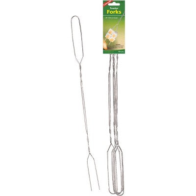 Coghlan's Toaster Forks (4 Pack), 20" Length For Toasting, Campfire Camping Tool