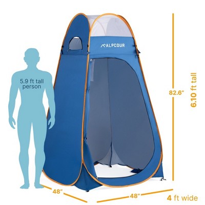  Alpcour Pop-Up Privacy Tent - Portable, Durable & Waterproof Shelter For Camping
