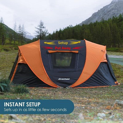  MaseiKar Camping Instant Pop Up Tent, 8 Person, Water Resistant Dome, Easy Setup For Camping Hiking And Outdoor, Portable With Carry Bag, 3 Season
