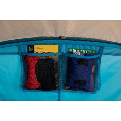  Coleman Pop Up 4 Person Scuba Camping Tent - Blue