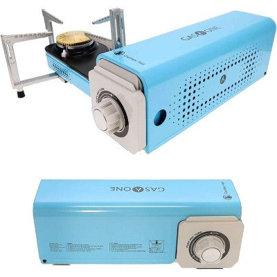  GasOne Camp Stove Compact Butane Stove With Carrying Case - Foldable Portable Stove, GS-8300