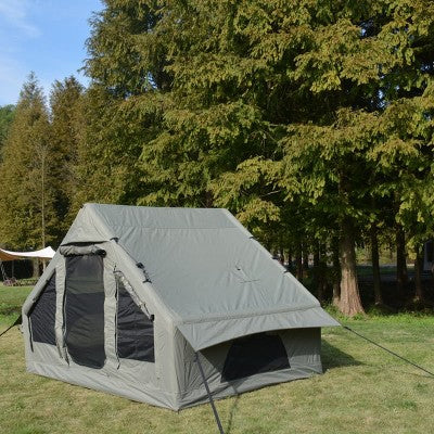  Inflatable Camping Tent 4 Season Glamping Tent For 4 To 6 Person Waterproof Windproof Air Tent Easy Setup Portable Outdoor Shelter-The Pop Home