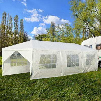  Costway 10'x30' Outdoor Party Wedding Tent Canopy Heavy Duty Gazebo