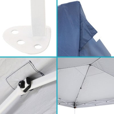 Sunnydaze Decor Sunnydaze Standard Pop Up Canopy With Carry Bag