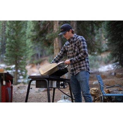  Camp Chef 14" X 16" Deluxe Stainless Steel BBQ Gas Grill BB30LS