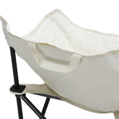  YUHAO 2PCS Foldable Camping Chairs With Carrying Bag - Lightweight Portable For Hiking, Beach, Picnic ,Beige