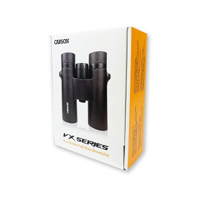  CARSON Optical VX Series 8 Mm X 42 Mm Full Sized High-Definition Waterproof Binoculars
