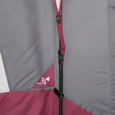 Bestway CORE Instant Cabin 14 X 9-Foot 9-Person Family Cabin Tent W/Rain Fly, Carry Bag & Easy 60-Second Assembly For Camping, Hiking, Outdoor, Red (5 Pack)