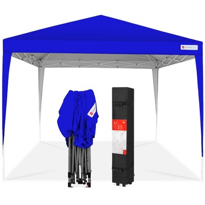  Best Choice Products 10x10ft Pop Up Canopy Outdoor Portable Adjustable Instant Gazebo Tent W/ Carrying Bag
