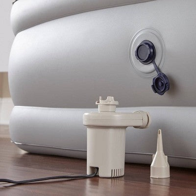  Beautyrest Skyrise 14" Air Mattress With External Pump 1-Touch Comfort Control - Twin