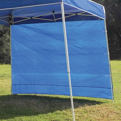  Z-Shade 10 Foot Angled Leg Instant Canopy Tent Taffeta Attachment To Provide Ultimate Shading For Outdoor Events, Blue (Attachment Only)