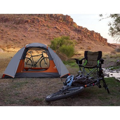  Cesicia 6 FT Orange 2 Person Camping Tent