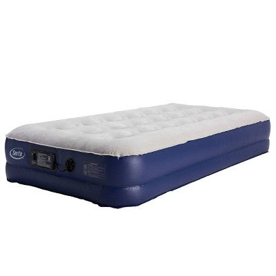  Serta 12" Twin Air Mattress With Insta 3 Pump