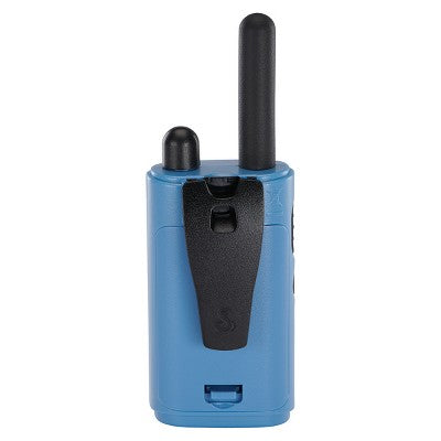  Cobra HE150 B - Kid Friendly Walkie Talkies - 16-Mile Range Two-Way Radio Set, 2-Pack - Blue