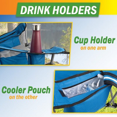  Wakeman Outdoors Camping Chair With Footrest
