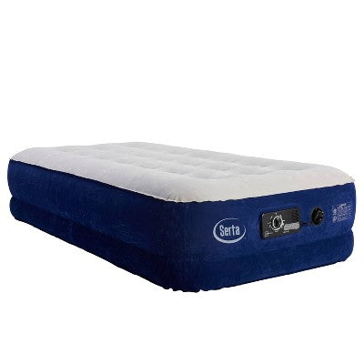  Serta 16" Twin Air Mattress With 4 Comfort Plus Pump