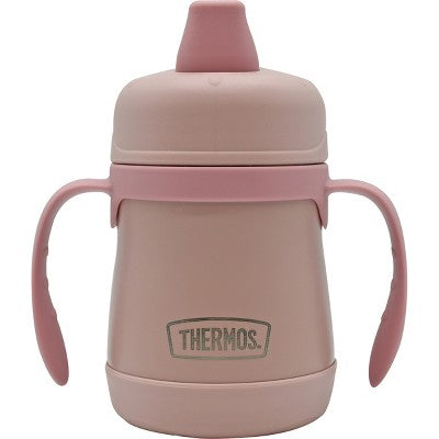  Thermos Baby 7 Oz. Vacuum Insulated Stainless Steel Sippy Cup With Handles