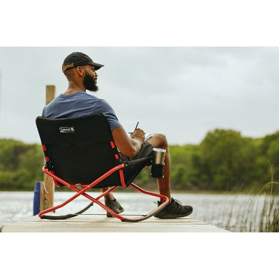  Coleman Cross Rocker Outdoor Portable Chair - Black