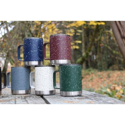  FIFTY/FIFTY 12oz Stainless Steel With PP Lid Mug Black