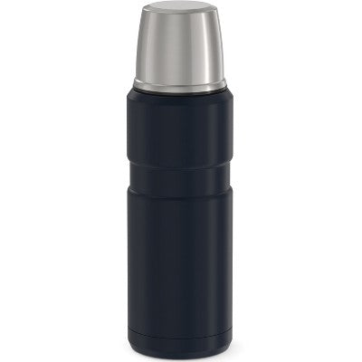  Thermos® 16-Ounce Stainless King™ Vacuum-Insulated Stainless Steel Compact Bottle (Matte Blue)