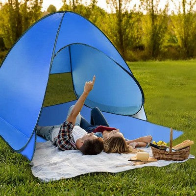  Pop Up Beach Tent Sun Shade Shelter Anti-UV Automatic Waterproof Tent Canopy For 2/3 Man