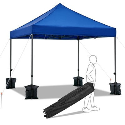 Yaheetech Pop-up Waterproof Canopy 10'x10'