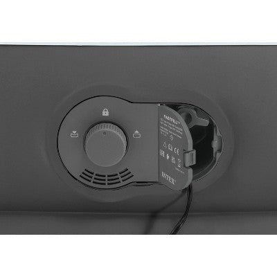  Intex Mid Rise 12" Air Mattress With Internal USB Pump - Twin Size
