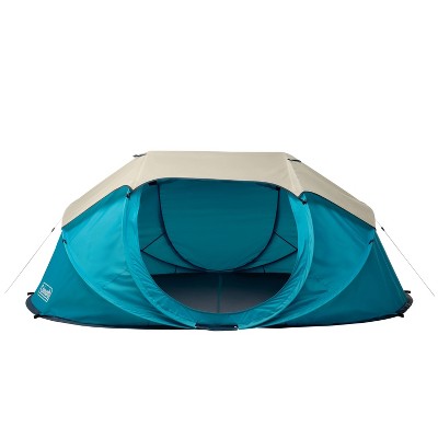  Coleman Pop Up 4 Person Scuba Camping Tent - Blue