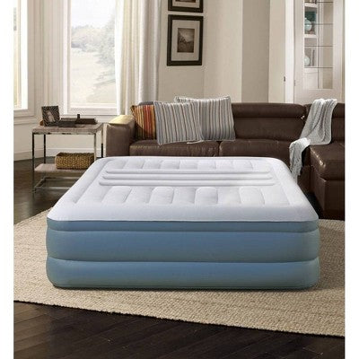  Beautyrest Lumbar Lux 3-Zone Adjustable Air Mattress With Built-in Pump - Queen