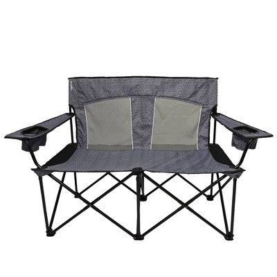  Kijaro 2 Person Camping Duo Chair - Hallett Peak Gray