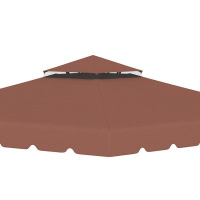  Outsunny Gazebo Replacement Canopy, Double Roof Gazebo Top Cover