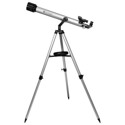  Barska 600 Power - Starwatcher Refractor Telescope - Silver