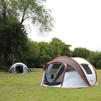  Acoinel Camping Instant Pop Up Tent, 4/6/8 Person, Water Resistant Dome, Easy Setup For Camping Hiking And Outdoor