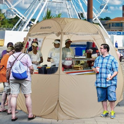  12'x12' Pop Up Portable Vendor Booth Gazebo - Alvantor