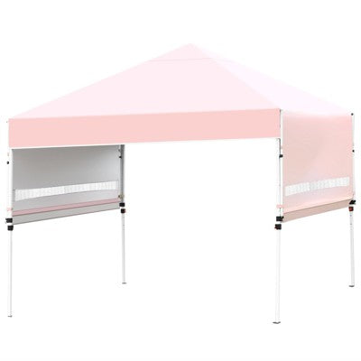  Tangkula 10x17ft Pop Up Canopy 3 Height Adjustment Folding Tent With Roller Bag