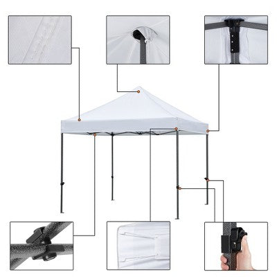  Yaheetech Outdoor Canopy 10'x10' For Camping Wedding Parties