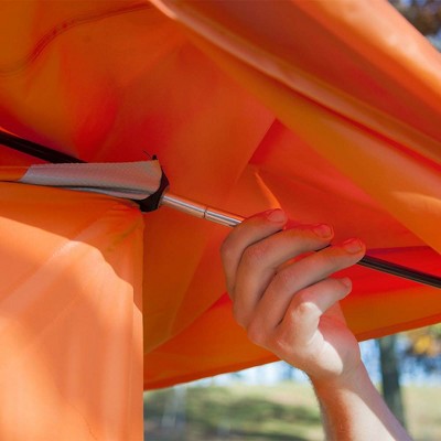  Gazelle T4 94"x94" 4 Person Pop Up Camping Hub Tent W/ Removable Floor (2 Pack)