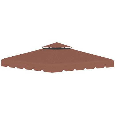  Outsunny Gazebo Replacement Canopy, Double Roof Gazebo Top Cover