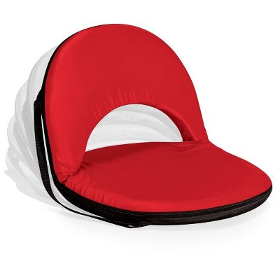  Picnic Time Oniva Seat Portable Recliner Chair - Red