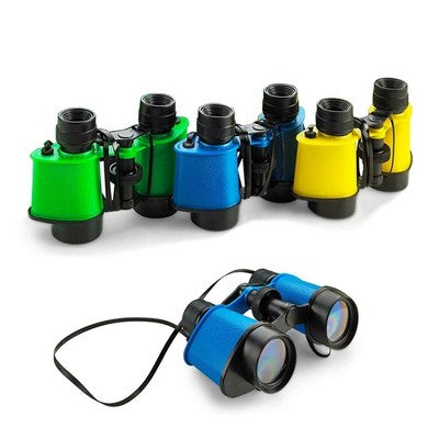  Kicko 3.5" X 5" Binoculars Toy For Bird Watching And Jungle Pretend Play- Pack 12