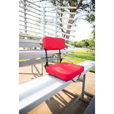  Stansport Steel Frame Foldable Coliseum Seat - Red