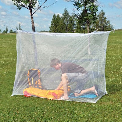  Coghlan's Rectangular Mosquito Net, Mesh Polyester Netting Protects From Insects