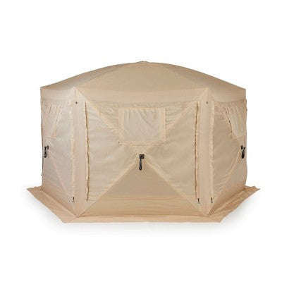  Clam Quick Set Pavilion Portable Canopy + 150 X 150 Inch Floor Tarp Attachment
