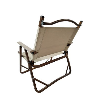  PAGED Folding Lawn Chair With Armrests Beach Chair For Indoor And Outdoor For For Children